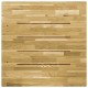 Stalviršis, ąžuolo mediena, kvadratinis, 23mm, 80x80cm