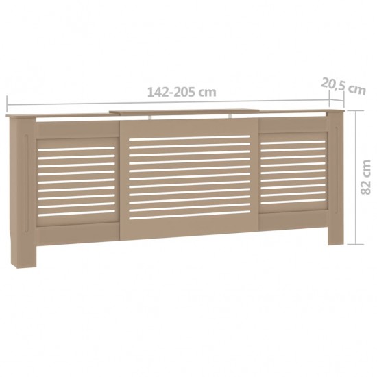 Radiatoriaus uždangalas, 205cm, MDF