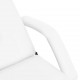Masažinis stalas, baltos spalvos, 180x62x(86,5-118)cm
