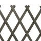 Sodo treliažas-tvora, pilkos spalvos, 150x80cm, eglės masyvas