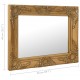 Sieninis veidrodis, aukso spalvos, 50x40cm, barokinis stilius