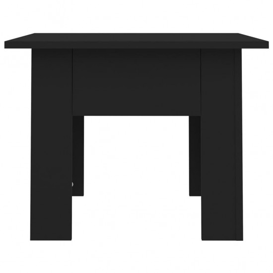 Kavos staliukas, juodos spalvos, 55x55x42cm, MDP