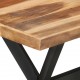 Valgomojo stalas, 120x60x75cm, mediena su medaus apdaila