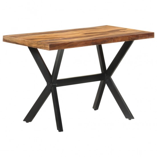 Valgomojo stalas, 120x60x75cm, mediena su medaus apdaila