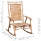 Supama kėdė su pagalvėle, bambukas (41894+43177)