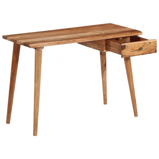 Rašomasis stalas, masyvi akacijos mediena, 110x50x76cm