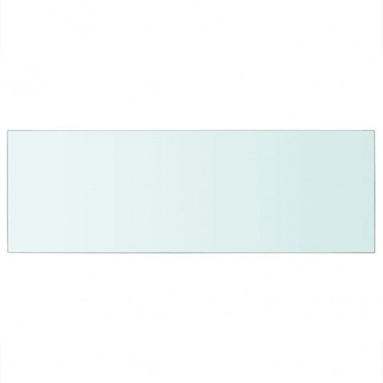 Lentynos plokštė, skaidrus stiklas, 70x25 cm