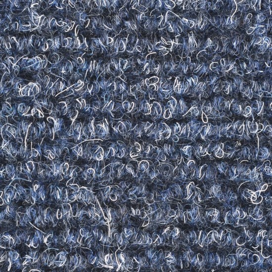 Lipnūs laiptų kilimėliai, 5vnt., mėlynos spalvos, 65x21x4cm