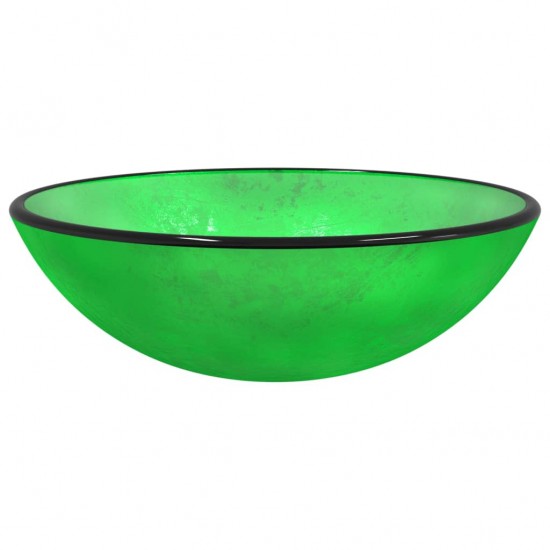 Praustuvas, žalios spalvos, 42x14cm, grūdintas stiklas