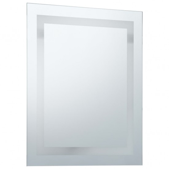 Vonios kambario veidrodis su LED ir liečiamu jutikliu, 60x80cm