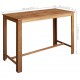 Baro stalas, masyvi akacijos mediena, 150x70x105cm