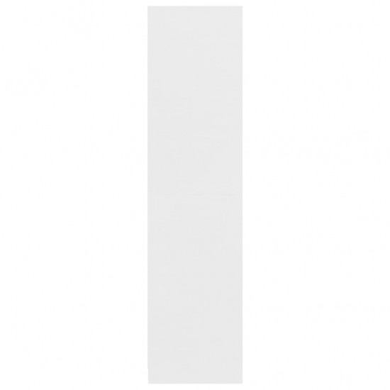 Drabužių spinta, baltos spalvos, 100x50x200cm, MDP