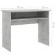 Rašomasis stalas, betono pilkos spalvos, 90x50x74cm, MDP