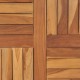 Stalviršis, 70cm, tikmedžio medienos masyvas, apskritas, 2,5cm