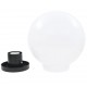 LED lempos, rutulio formos, 4vnt., sferinės, 25cm, PMMA