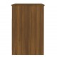Spintelė su stalčiais, ruda ąžuolo, 40x50x76cm, mediena