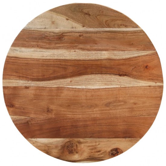 Kavos staliukas, skersmuo 68cm, akacijos medienos masyvas