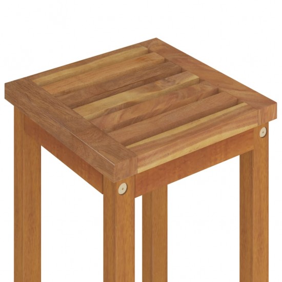 Sodo baro baldų komplektas, 5 dalių, akacijos medienos masyvas