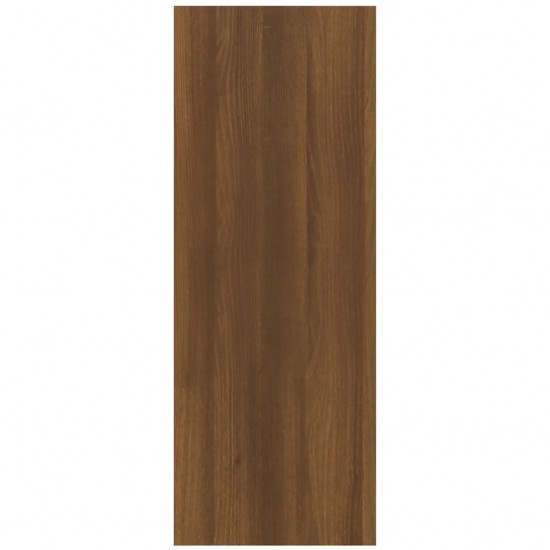 Konsolinis staliukas, rudas ąžuolo, 78x30x80cm, mediena