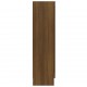 Vitrininė spintelė, ruda ąžuolo, 82,5x30,5x115cm, mediena