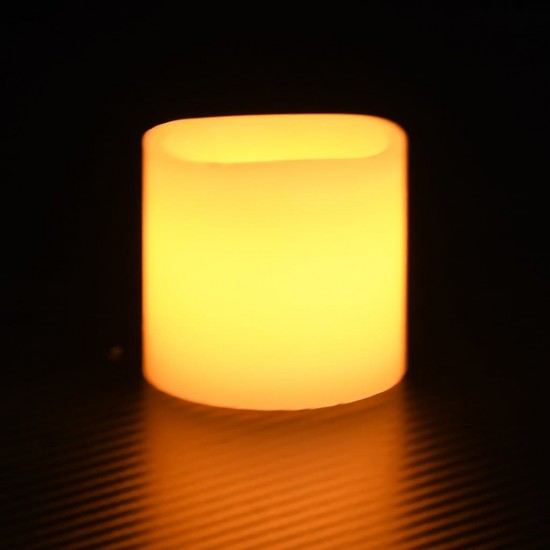 Elektrinės LED žvakės, 12vnt., šiltos baltos spalvos