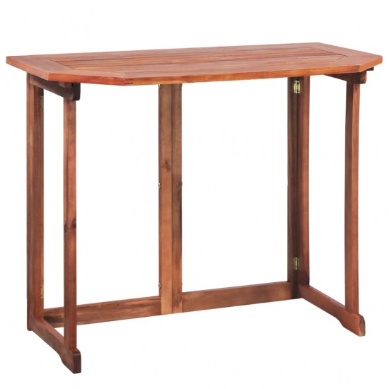 Bistro baldų kompl., 2d., akacijos medienos masyvas