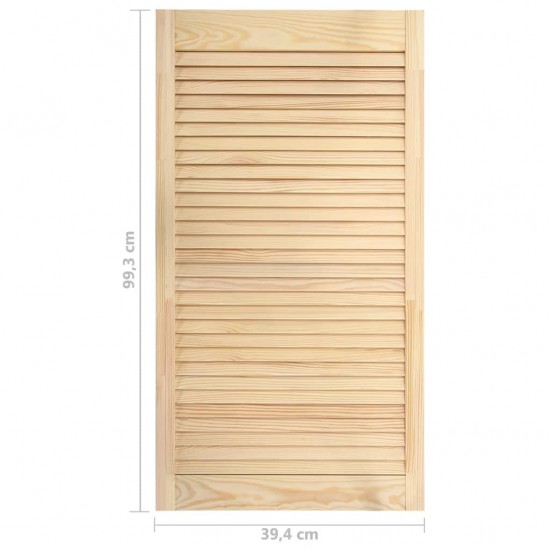 Žaliuzinės durelės, 99,3x39,4cm, pušies medienos masyvas