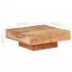 Kavos staliukas, 80x80x28cm, akacijos medienos masyvas