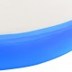 Gimnastikos kilimėlis su pompa, mėlynas, 100x100x20cm, PVC