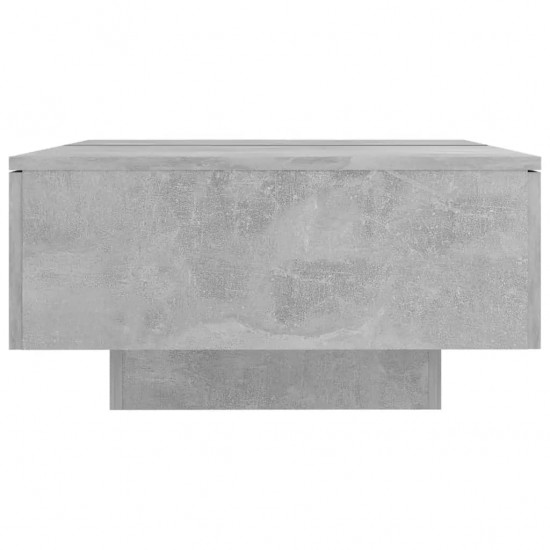 Kavos staliukas, betono pilkos spalvos, 90x60x31cm, MDP