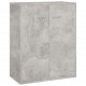 Šoninė spintelė, betono pilkos spalvos, 60x30x75cm, MDP