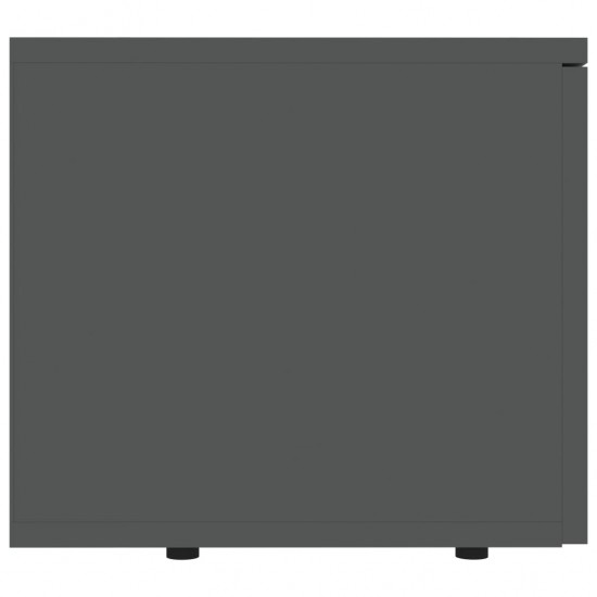 Televizoriaus spintelė, juodos spalvos, 80x34x30cm, MDP