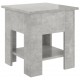 Kavos staliukas, betono pilkas, 40x40x42cm, apdirbta mediena