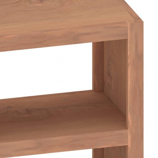 Šoninis staliukas, 45x30x60cm, tikmedžio medienos masyvas