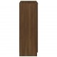 Spintelė batams, ruda ąžuolo, 59x35x100cm, apdirbta mediena