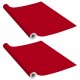 Lipnios plėvelės baldams, 2vnt., raudonos, 500x90cm, PVC