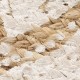 Kilimas, pintas džiutas, raštuotas, 150cm, apvalus