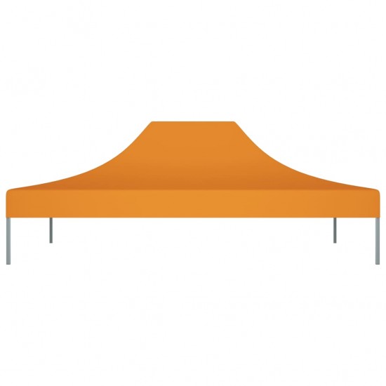 Proginės palapinės stogas, oranžinės spalvos, 4,5x3m, 270 g/m²