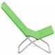 Sulankstomos paplūdimio kėdės, 2vnt., žalios spalvos, audinys