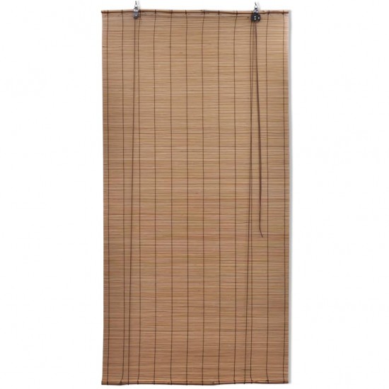 Roletas, rudos spalvos, 80x220cm, bambukas