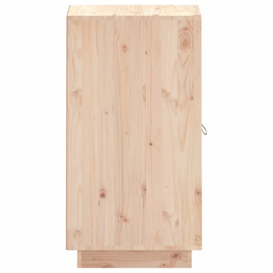 Šoninė spintelė, 34x40x75cm, pušies medienos masyvas