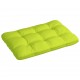 Paletės pagalvėlė, ryškiai žalios spalvos, 120x80x10cm, audinys