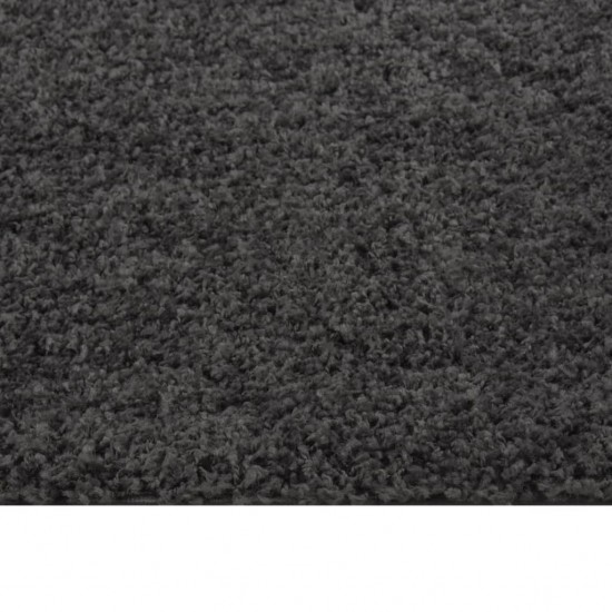 Shaggy tipo kilimas, antracito, 120x170cm, aukšti šereliai