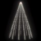 Kalėdų eglutės girlianda su 500 šaltų baltų LED lempučių, 500cm