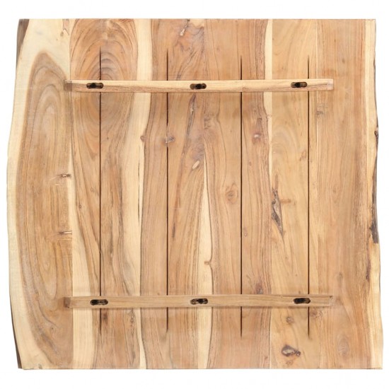 Stalviršis, 58x(50-60)x3,8cm, akacijos medienos masyvas