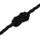 Darbo virvė, juodos spalvos, 8mm, 100m, polipropilenas