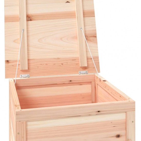 Lauko dėžė pagalvėlėms, 50x50x56cm, eglės medienos masyvas