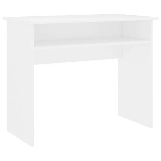 Rašomasis stalas, baltos spalvos, 90x50x74cm, MDP