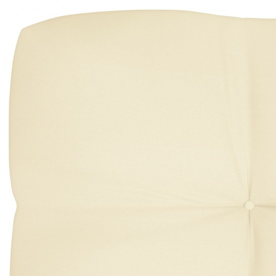 Paletės pagalvėlė, kreminės spalvos, 120x40x10cm, audinys