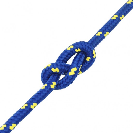 Valties virvė, mėlynos spalvos, 12mm, 100m, polipropilenas